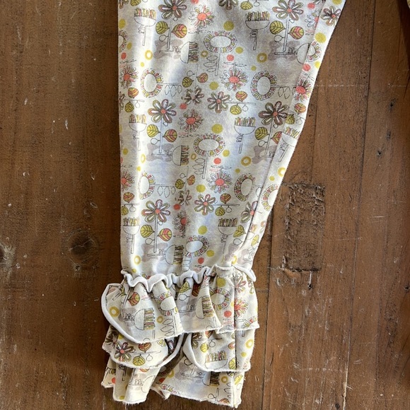 Matilda Jane floral ruffle leggings - Picture 2 of 6